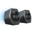 Edifier Gaming 2.0 Speaker System G2000 2.0 ch, 16W RMS, Bluetooth 4.2, USB sound card, 3.5mm AUX, RGB 12 modes, Game/Movie/Music EQ, Black
